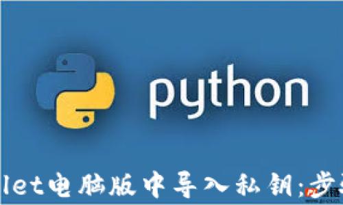 
如何在TPWallet电脑版中导入私钥：步骤与注意事项